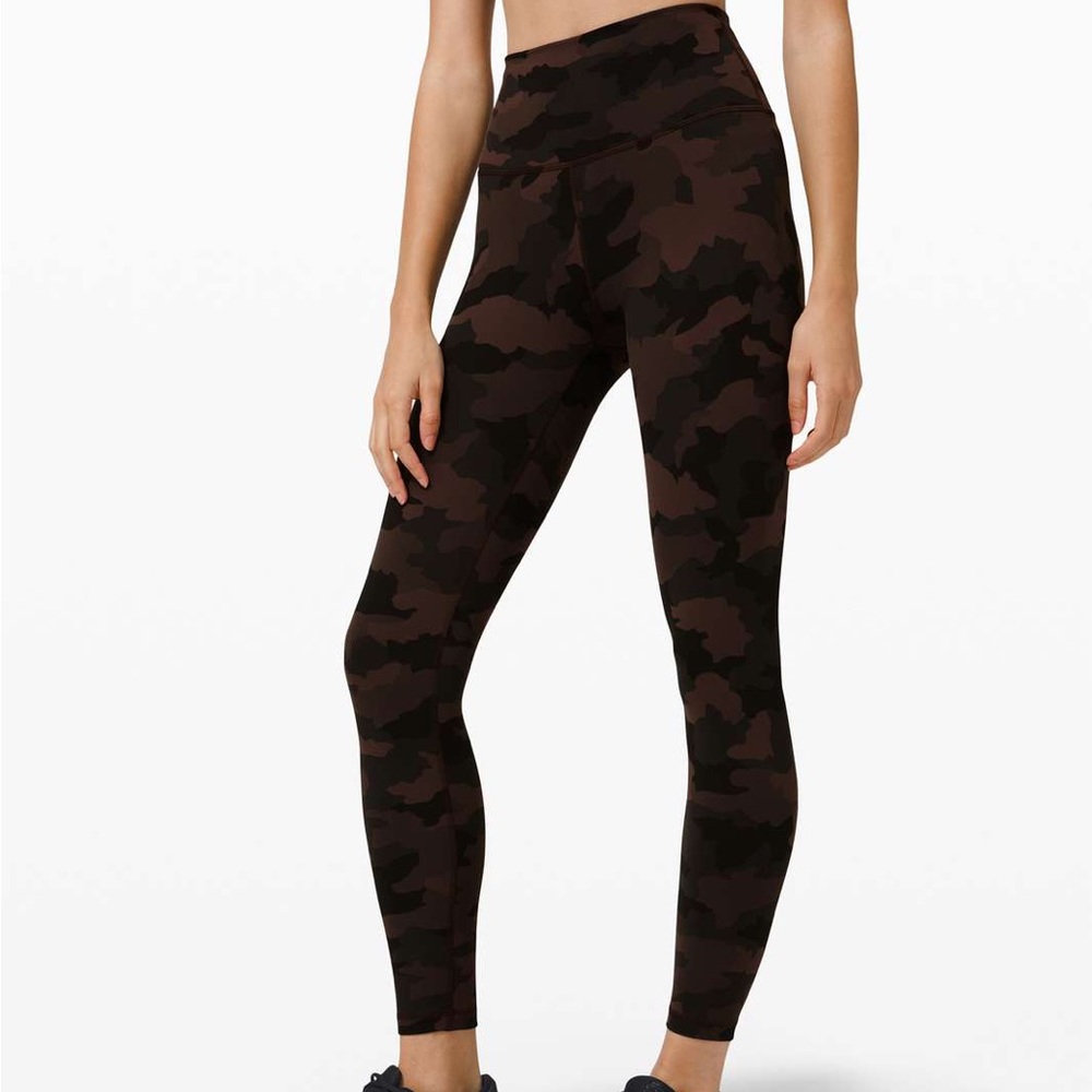 Lululemon wunder train heritage camo 25”